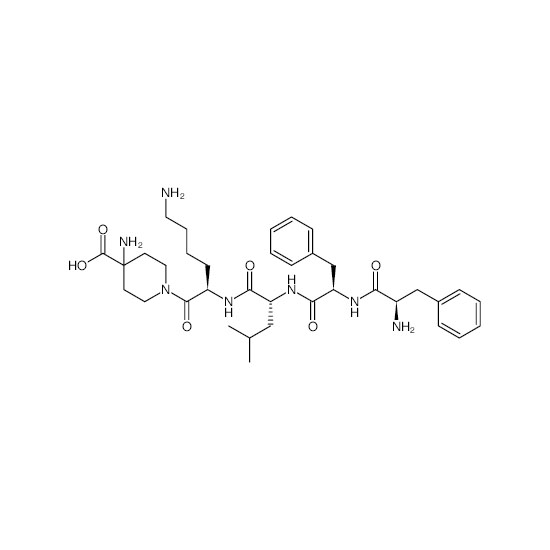 Ácido 1-(D-fenilalanil-D-fenilalanil-D-leucil-D-lisil)-4-aminopiperidin-4-carboxílico